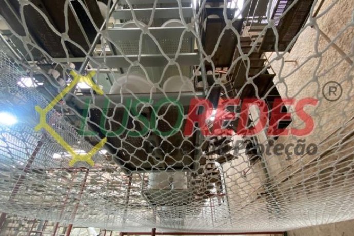 Redes de Proteção para Esteiras de industria