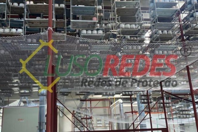 Redes de Proteção para Esteiras de industria