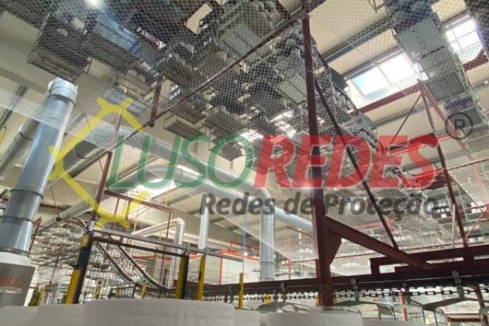 Redes de Proteção para Esteiras de industria